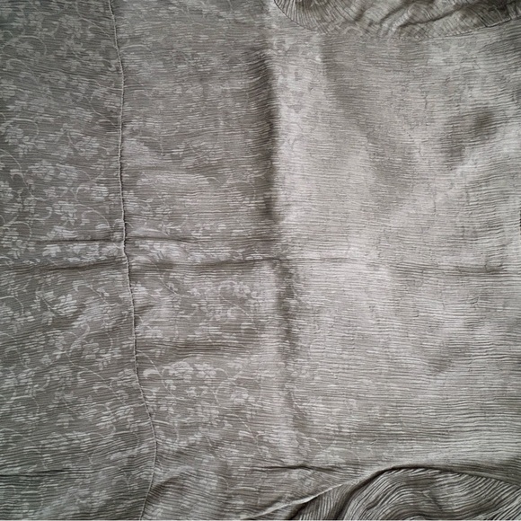 J. Jill Charcoal Textured Pattern Dressy Midi Dress M - Picture 11 of 14